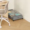 Comodino sottobordo con ruote, coperchio trasparente, Anteprima dell’immagine prodotto 5