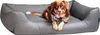 4L Textil MARIO Hundebett Kunstleder grau Hundebett grosse Produktbild-Vorschau 1