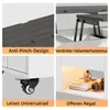 Couchtisch mit 4 Hockern& LED,  Verwandlungs Esstisch, Produktbild-Vorschau 10
