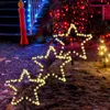 Salcar 3 Stück Sterne LED Gartenstecker Weihnachten Produktbild-Vorschau 1