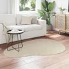vidaXL Tappeto HUARTE Beige 120 x 170 cm Poliestere Anteprima dell’immagine prodotto 3