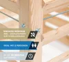 Westmann Holz Komposter Konni M Lärchenholz Natur Produktbild-Vorschau 5