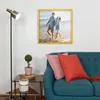 MG Design Bilderrahmen 40 x 40 cm - Posterrahmen mit Gelb Produktbild-Vorschau 2