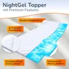 MSS e.K. NightGel Gelschaum Matratzen Topper | 80 cm x 190 Produktbild-Vorschau 2