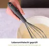 Hoffmann Schneebesen robuster Edelstahlkern Silikon 29 cm Produktbild-Vorschau 6