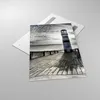 Bilder auf glas - Einteilig - See Leuchtturm Holzbrücke Produktbild-Vorschau 2