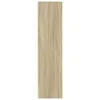 Kleiderschrank Sonoma-Eiche 100x50x200 cm Holzwerkstoff Produktbild-Vorschau 5