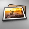 Gerahmtes Poster - Schwarzer Rahmen - Herbst landschaft Produktbild-Vorschau 3