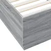 The Living Store Bettgestell mit LED Grau Sonoma 90x200 cm Produktbild-Vorschau 9