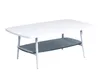 Couchtisch Beistelltisch ANNA 100x60 cm Nachbildung weiss Produktbild-Vorschau 3