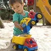 dantoy - Kinder Traktor - Traktor mit Frontlader und Bagger Produktbild-Vorschau 2