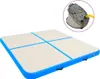 vidaXL Tappetino gonfiabile con pompa 200x200x10 cm PVC Blu Anteprima dell’immagine prodotto 9
