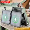 Solar Camping Ventilator mit LED-Licht, 10400mAh Akku, 10W Produktbild-Vorschau 6