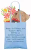 Mr. & Mrs. Panda Shopping Tasche Spruch Hoffnung in Produktbild-Vorschau 3