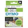 DYMO D1  Schriftband 43613   6mmx7.0m schwarz->weiß Produktbild-Vorschau 1