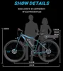 Vélo électrique 29 pouces 48 V 37,5 Ah (22,5 Ah + 15 Ah) Voir les images du produit 11