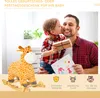 2-IN-1 Schaukeltier Giraffen mit Sound Effekt, Räder , Produktbild-Vorschau 4