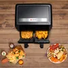 alpina Double Airfryer XXL - Air Fryer 2 Kammern von 4L - Produktbild-Vorschau 21