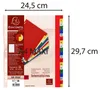 Exacompta, lot de 20 intercalaires colorés en PP, format Voir les images du produit 3