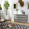 BDW, cassettiera, 6 cassetti, 100x57, armadio, credenza, Anteprima dell’immagine prodotto 3
