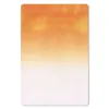 MuchoWow® Mauspad Mousepad Aquarell - Orange - Weiß 18x27 Produktbild-Vorschau 1