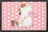 Mr. & Mrs. Panda Gummimatte Einhorn Näherin 50 x 75 cm - Produktbild-Vorschau 1