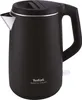 A black electric kettle is shown against a white background. Náhled obrázku produktu