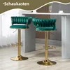 Abrihome Barhocker 2er-Set, Gepolstert Barstühle mit Produktbild-Vorschau 1