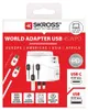 Skross PRO Light USB A/C 45PD World Reiseadapter, Weltweit Produktbild-Vorschau 2