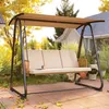 Outsunny Hollywoodschaukel, 3-Sitzer Gartenschaukel mit Produktbild-Vorschau 9