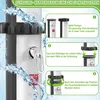 UISEBRT 40L Zonneboiler douche, Maximale watertemperatuur Productafbeelding-voorbeeld 9