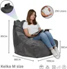 Ecopuf, Keiko, Sitzkissen Sessel Bean Bag, Sitzsack, für Produktbild-Vorschau 2