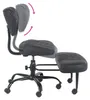 Kondela Ergonomiczny klękosiad na kółkach Samer - czarny Podgląd zdjęcia produktu 4