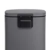 SVITA TQ30 Poubelle grise 30L Poubelle à pédale Couvercle Voir les images du produit 4