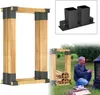YARDIN Holzstapelhilfe Brennholz stapelhilfe Produktbild-Vorschau 1