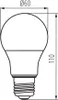 Kanlux Lampe IQ-LEDDIM A60 E27 Weiß 10.5W Dimmbar 33725 Produktbild-Vorschau 2
