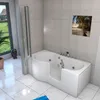 Seniorendusche und Wanne mit Whirlpool S12D-TH-WP-R-EC Produktbild-Vorschau 3