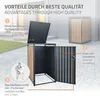 ML-Design 1 box na 1 popelnici 240L 68x80x116,3 cm Náhled obrázku produktu 3