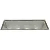 Taca dekoracyjna metalowa 44x13 cm srebrna Taca na świece Podgląd zdjęcia produktu 9