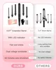 Lockenstab Große und Kleine Locken Set - 6 in 1 Mit Produktbild-Vorschau 7