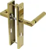 Türbeschlag 2312 Camilla LS BB Messing poliert PVD Baustil Produktbild-Vorschau 1