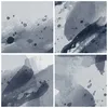Poster - Poster ohne Rahmen - Abstraktion Blau Minimalismus Produktbild-Vorschau 8