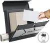 Monzana Boîte aux lettres murale XXL acier zingué Voir les images du produit 2