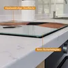 Wallario Herdabdeckplatte aus Glas, Größe 60 x 52 cm Produktbild-Vorschau 4