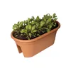 elho green basics flower bridge 55cm - mild tonrot Produktbild-Vorschau 5
