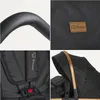 BRONEA® EXQUISE 2.0 Kombi-Kinderwagen 3-in-1 mit MATRATZE & Produktbild-Vorschau 5