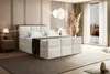ALTDECOR Boxspringbett mit Fußteil, 2 Matratzen und Topper Produktbild-Vorschau 4