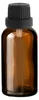 5x Braunglasflasche 30 ml mit schwarzem Tropfer Produktbild-Vorschau 2