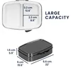 kwmobile 2x Edelstahl Tablettenbox mit 2 Fächern - 5,5 x 4 Produktbild-Vorschau 6