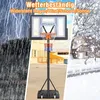 Yohood Basketballkorb Outdoor, verstellbare Korbhöhe von Produktbild-Vorschau 5